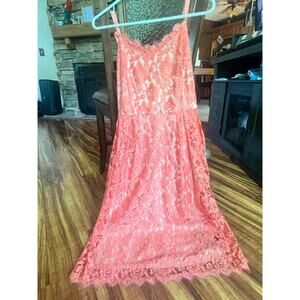 Coral Summer Dress